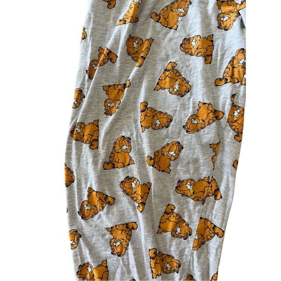 OFFICIAL Garfield Pajama Pants Sleep/Lounge Gray Primark XL Women 14/16 - Picture 2 of 5